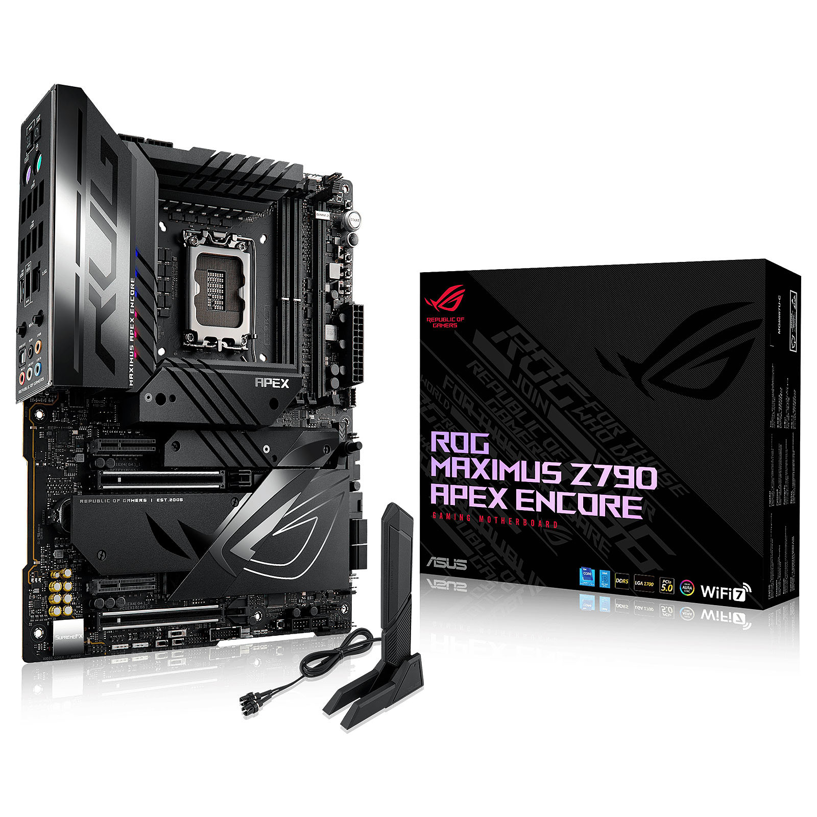 Дънна платка Asus ROG MAXIMUS Z790 APEX ENCORE - 90MB1FX0-M0EAY0