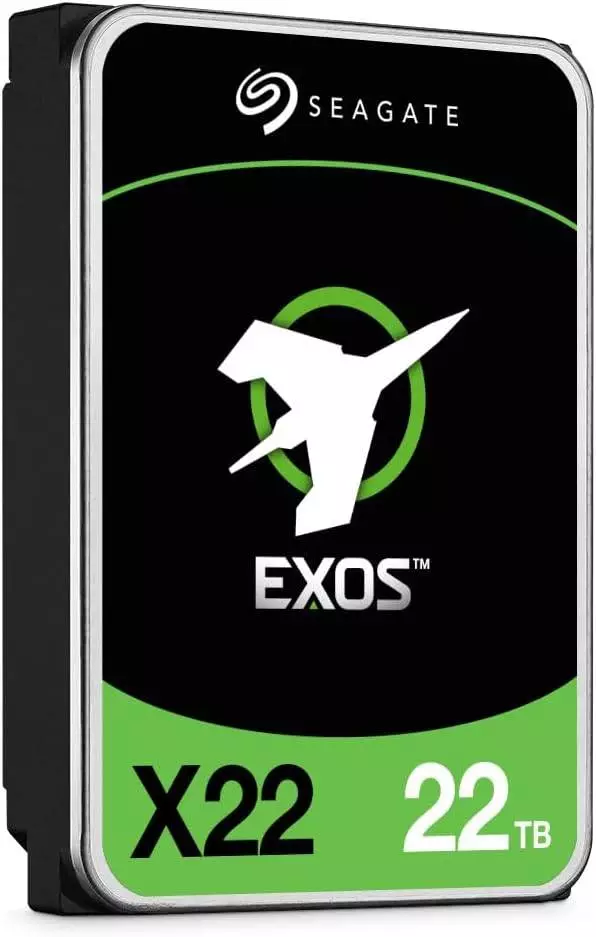 Твърд диск Seagate Exos X22 22TB 512E/4KN 3.5" SATA 6Gb/s 7200RPM Enterprise - ST22000NM001E