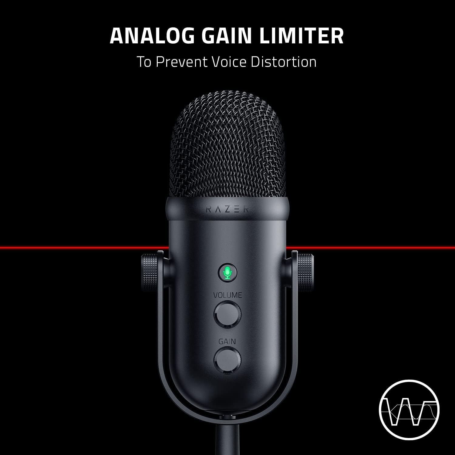 Микрофон Razer Seiren V2 Pro - RZ19-04040100-R3M1