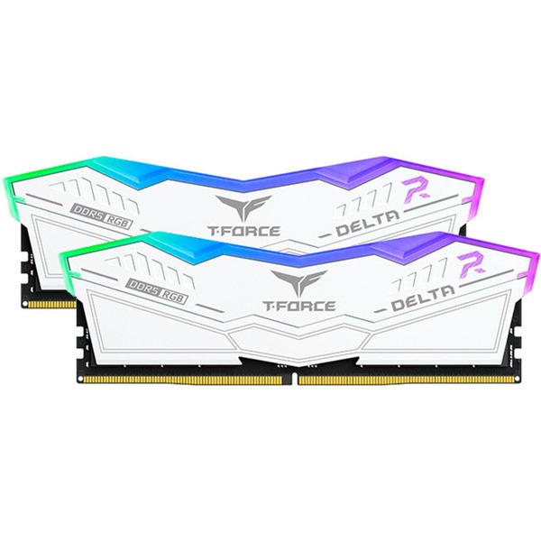 Памет Team Group Delta RGB 32GB (2x16GB) DDR5 7600MHz CL36, Intel XMP - FF4D532G7600HC36DDC01 
