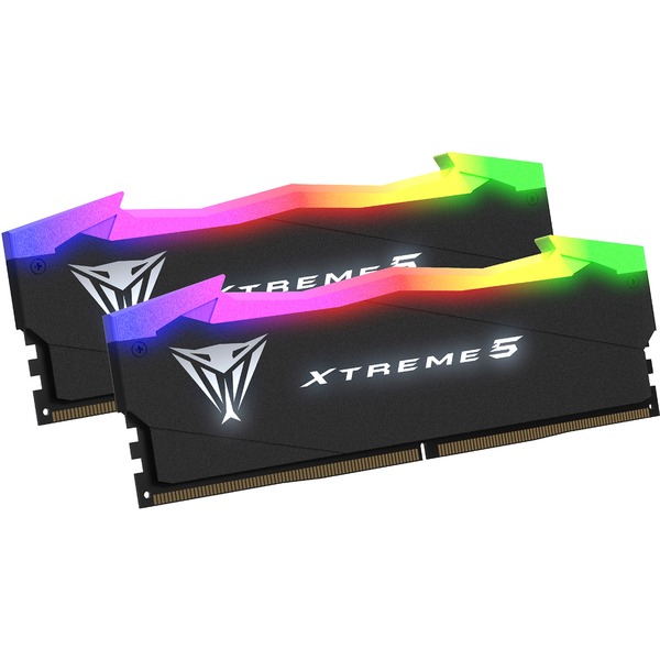 Памет Patriot Viper Xtreme 5 RGB 48GB (2x24GB) DDR5 7600MHz CL38 Black - PVXR548G76C36K 
