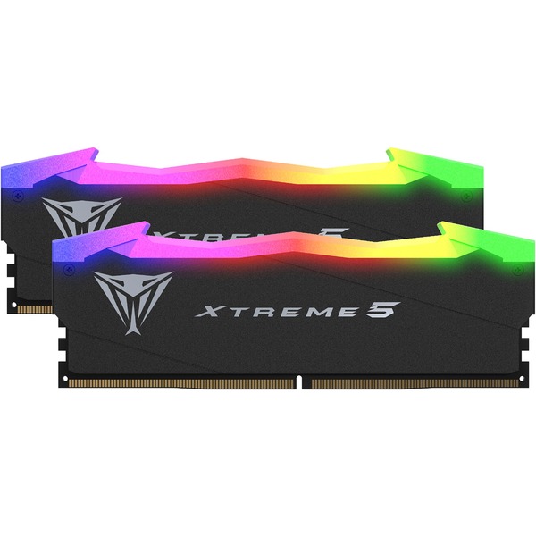 Памет Patriot Viper Xtreme 5 RGB 48GB (2x24GB) DDR5 7600MHz CL38 Black - PVXR548G76C36K 