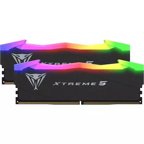 Памет Patriot Viper Xtreme 5 RGB 32GB (2x16GB) DDR5 7600MHz CL36 Black - PVXR532G76C36K