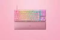 Геймърска клаваитура Razer Huntsman V2 Tenkeyless Linear Optical Switch US Quartz - RZ03-03942000-R3M1