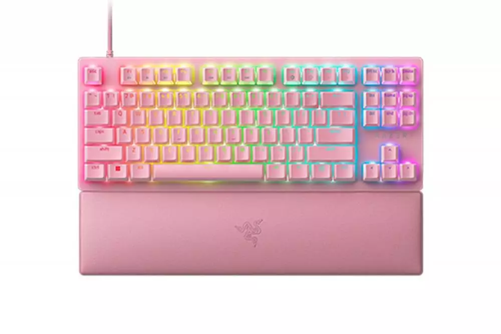 Gaming πληκτρολόγιο Razer Huntsman V2 Tenkeyless Linear Optical Switch US Quartz - RZ03-03942000-R3M1