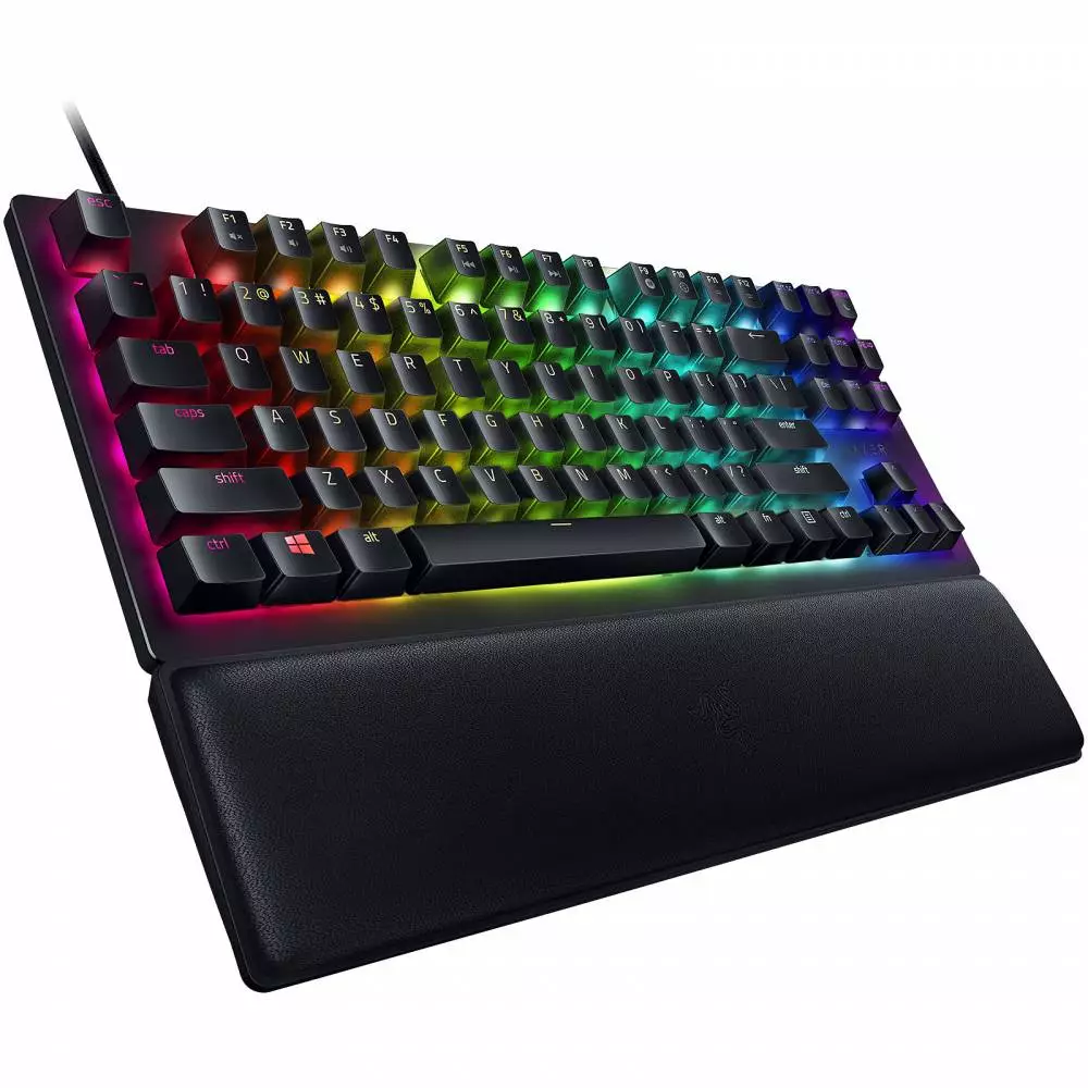 Геймърска клаваитура Razer Huntsman V2 Tenkeyless Clicky Optical Switch US Black - RZ03-03940300-R3M1