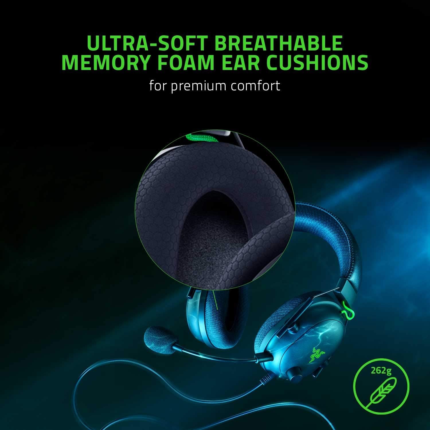 Геймърски слушалки Razer BlackShark V2 Black With USB Sound Card - RZ04-03230100-R3M1