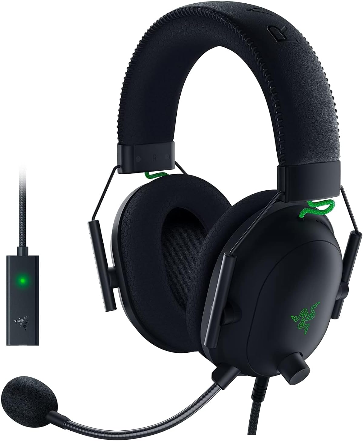 Геймърски слушалки Razer BlackShark V2 Black With USB Sound Card - RZ04-03230100-R3M1