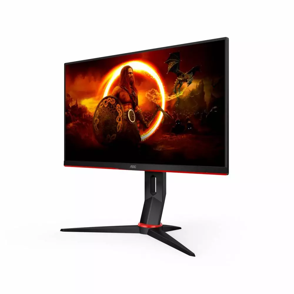 Монитор AOC Q24G2A/BK, 23.8", IPS, QHD 2560x1440, 165Hz, 1ms,  NVIDIA G-SYNC Compatible, AMD FreeSync Premium 