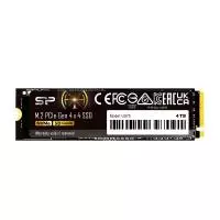 Диск SSD Silicon Power US75 4TB M.2 2280 NVMe PCIe Gen 4x4 - SP04KGBP44US7505