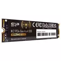 Диск SSD Silicon Power US75 4TB M.2 2280 NVMe PCIe Gen 4x4 - SP04KGBP44US7505