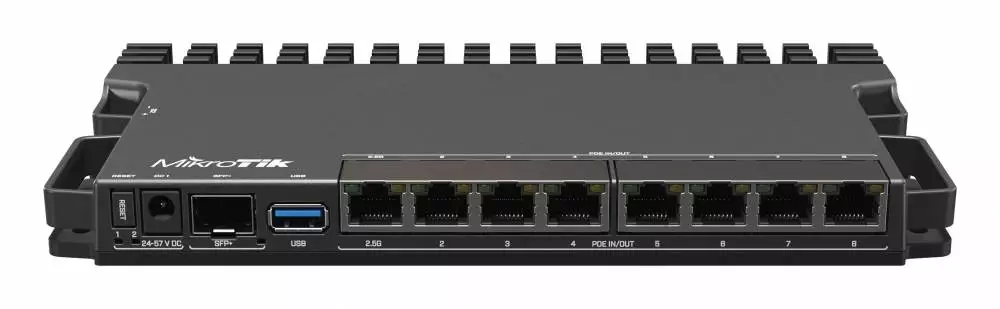Router MikroTik RB5009UPr+S+IN, CPU 1.4GHz, 1GB, 7x10/100/1000, 1xSFP, USB 3.0