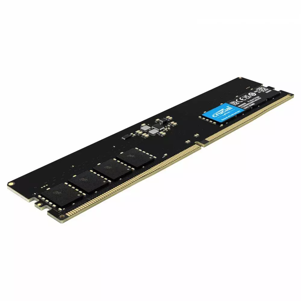 Памет Crucial 16GB DDR5 5600MHz UDIMM CL46 - CT16G56C46U5