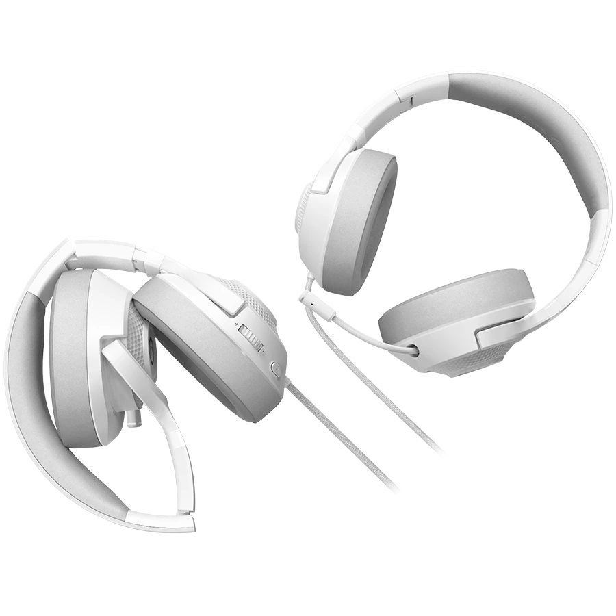 Геймърски слушалки Lorgar Noah 101 White - LRG-GHS101W