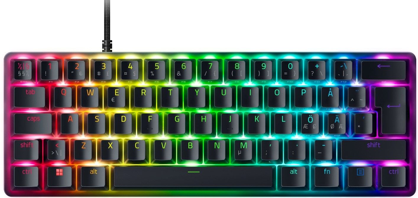 Геймърска клавиатура RAZER Huntsman Mini Analog - RZ03-04340100-R3M1