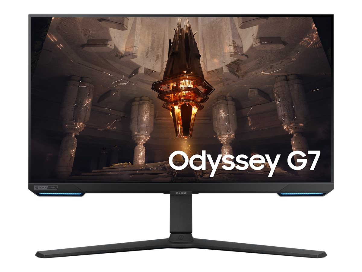 Монитор Samsung Odyssey G7 G70B 28" IPS, UHD 3840x2160, 144Hz, 1ms GTG, AMD FreeSync/G-SYNC Compatible  