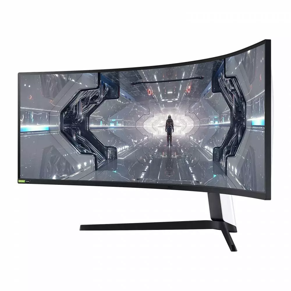 Монитор Samsung Odyssey G9 G95T 49" VA Curved, DWQHD 5120x1440, 240Hz, 1ms, HDR10, DP, HDMI, G-Sync Compatible