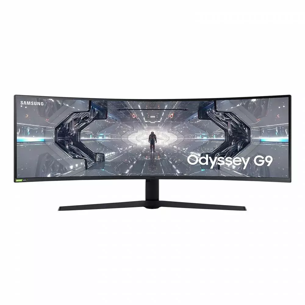 Монитор Samsung Odyssey G9 G95T 49" VA Curved, DWQHD 5120x1440, 240Hz, 1ms, HDR10, DP, HDMI, G-Sync Compatible 