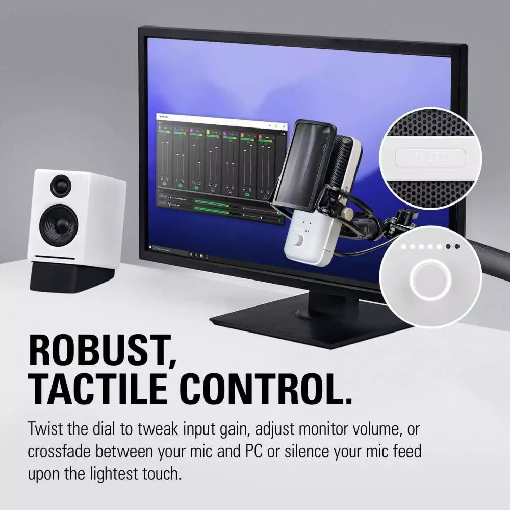 Микрофон Elgato Wave 3 White - 10MAB9911
