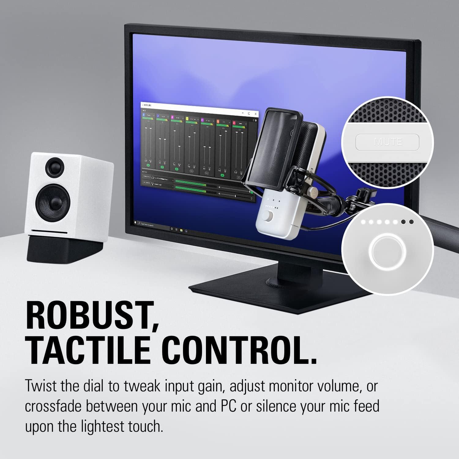 Микрофон Elgato Wave 3 White - 10MAB9911