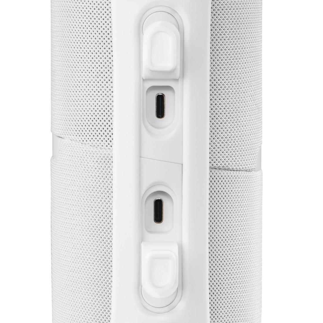 Блутут мобилна колонка от 2 части HAMA Twin 3.0, 30 W, Бял