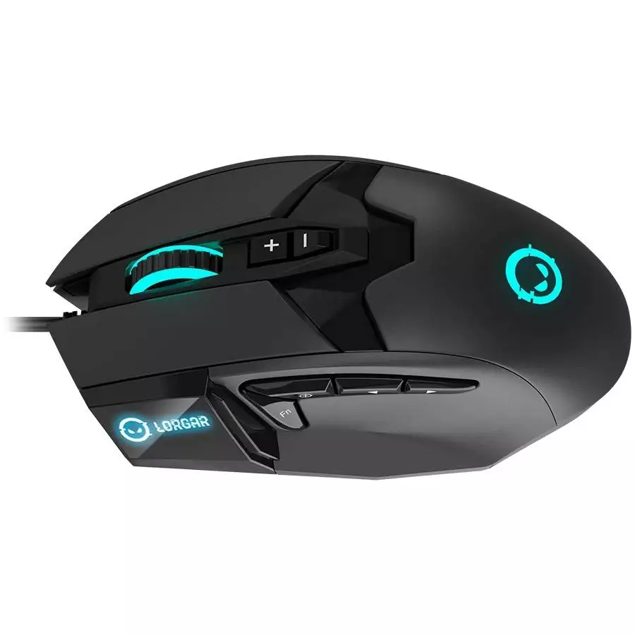 Геймърска мишка LORGAR STRICTER 579 Optical Gaming Mouse OLED - LRG-GMS579
