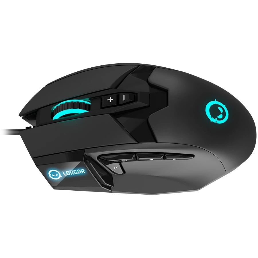 Геймърска мишка LORGAR STRICTER 579 Optical Gaming Mouse OLED - LRG-GMS579