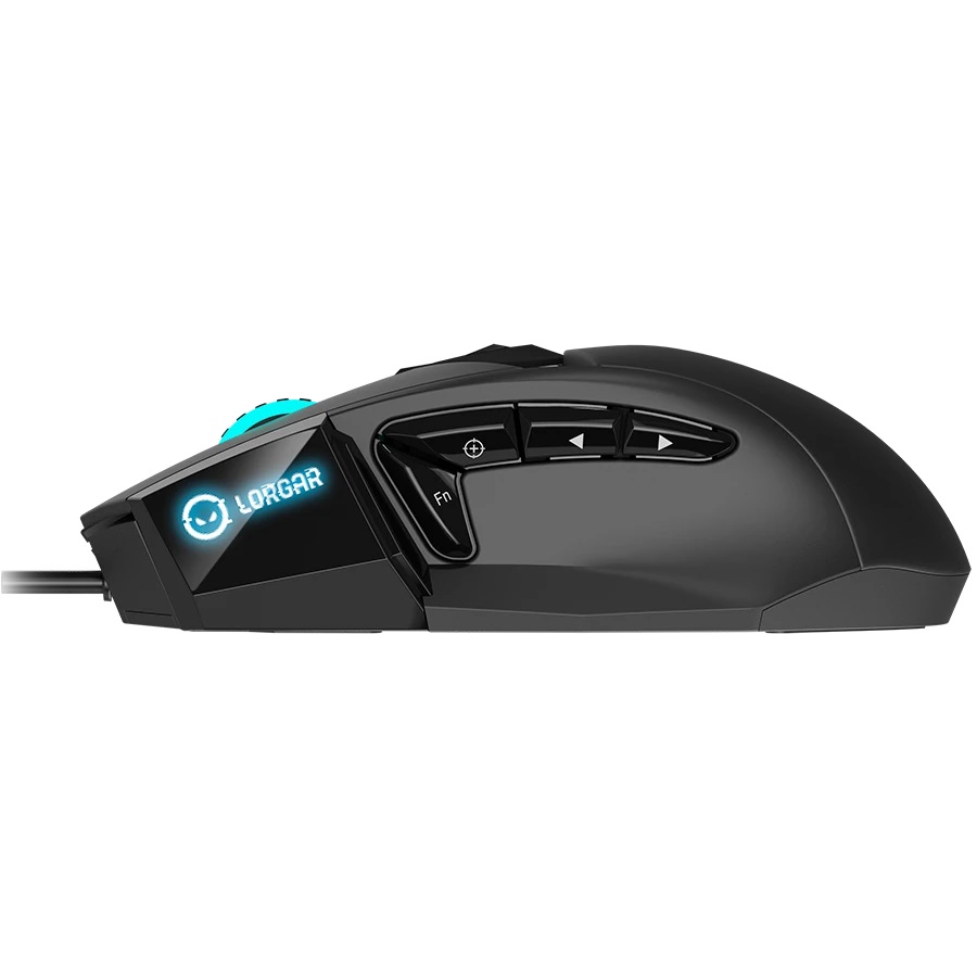 Геймърска мишка LORGAR STRICTER 579 Optical Gaming Mouse OLED - LRG-GMS579