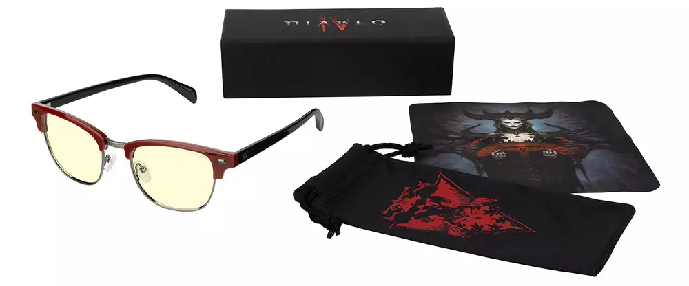 Геймърски очила GUNNAR Diablo IV Sanctuary Edition - Blood Onyx Amber