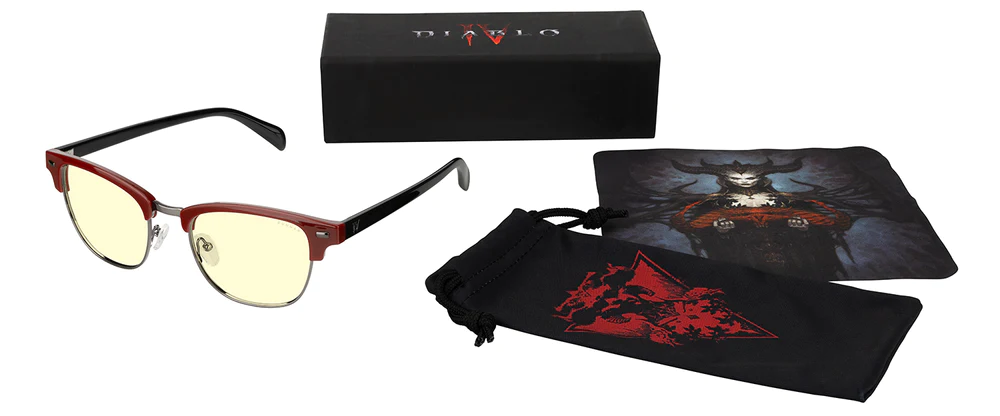 Геймърски очила GUNNAR Diablo IV Sanctuary Edition - Blood Onyx Amber