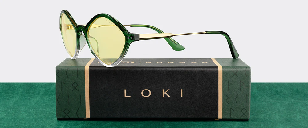 Геймърски очила GUNNAR Loki Asgard Edition - Emerald Gold Amber