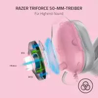 Геймърски слушалки RAZER BlackShark V2 X - Quartz - RZ04-03240800-R3M1