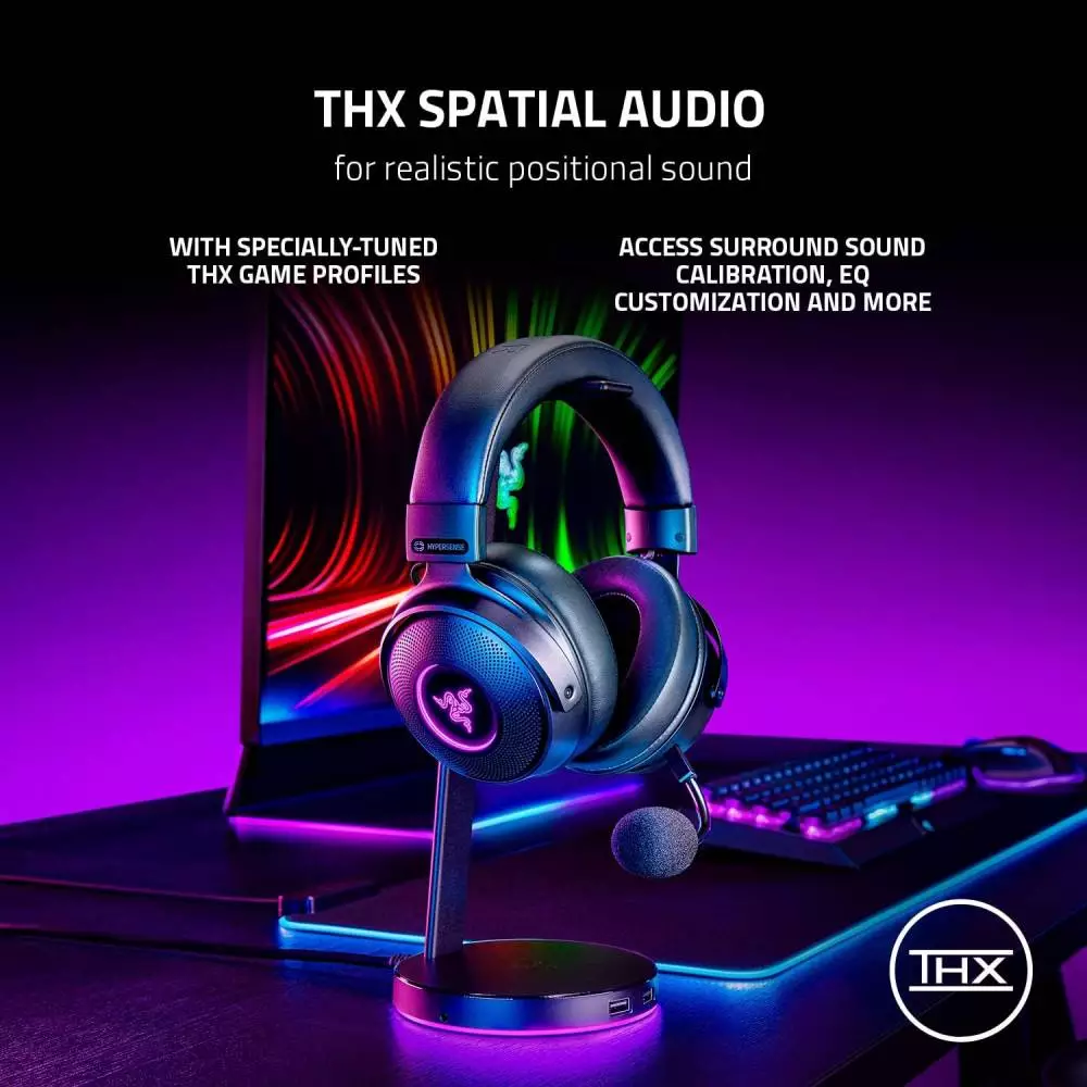 Геймърски слушалки RAZER KRAKEN V3 PRO - RZ04-03460100-R3M1