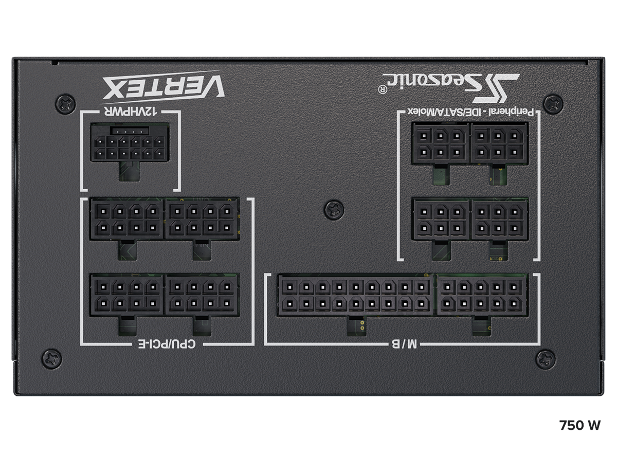 Захранване Seasonic VERTEX PX-750W (750W) 80 Plus Platinum, ATX 3.0, Fully Modular