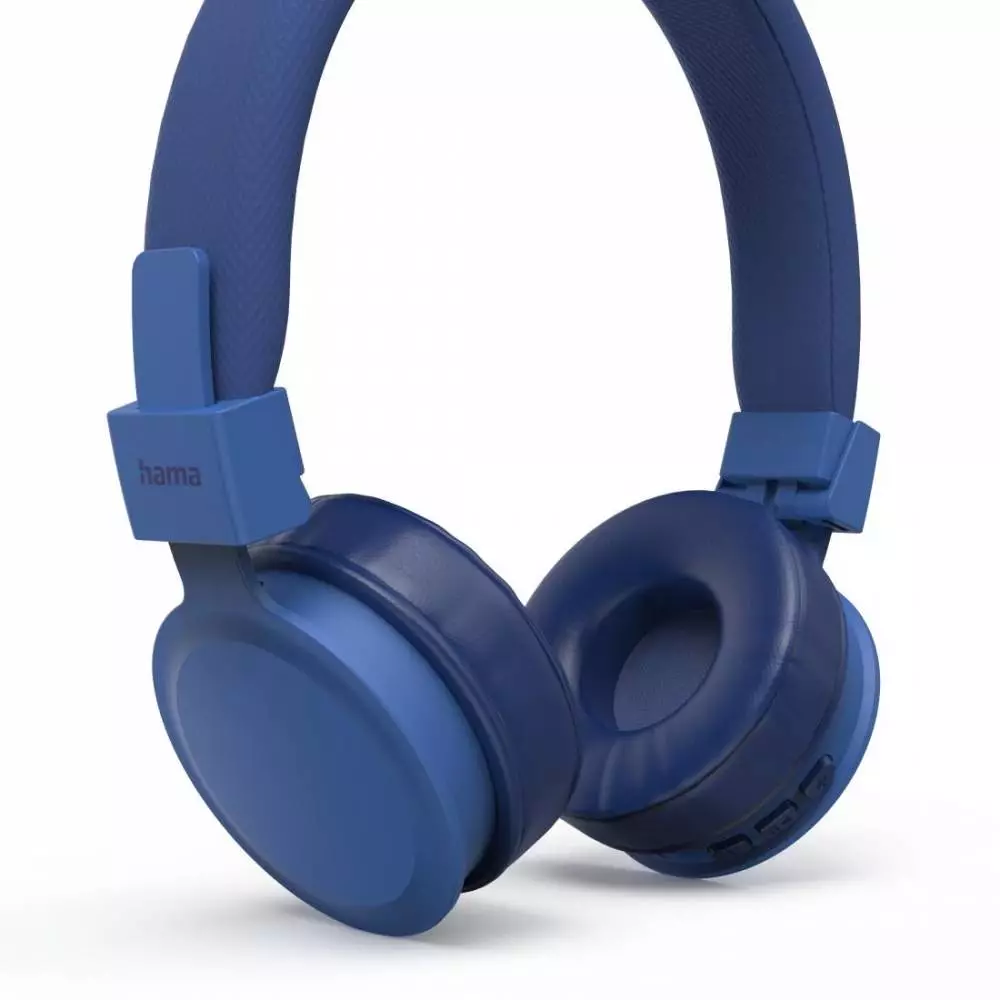 Слушалки с микрофон HAMA "Freedom Lit II" Bluetooth, On-Ear , сини