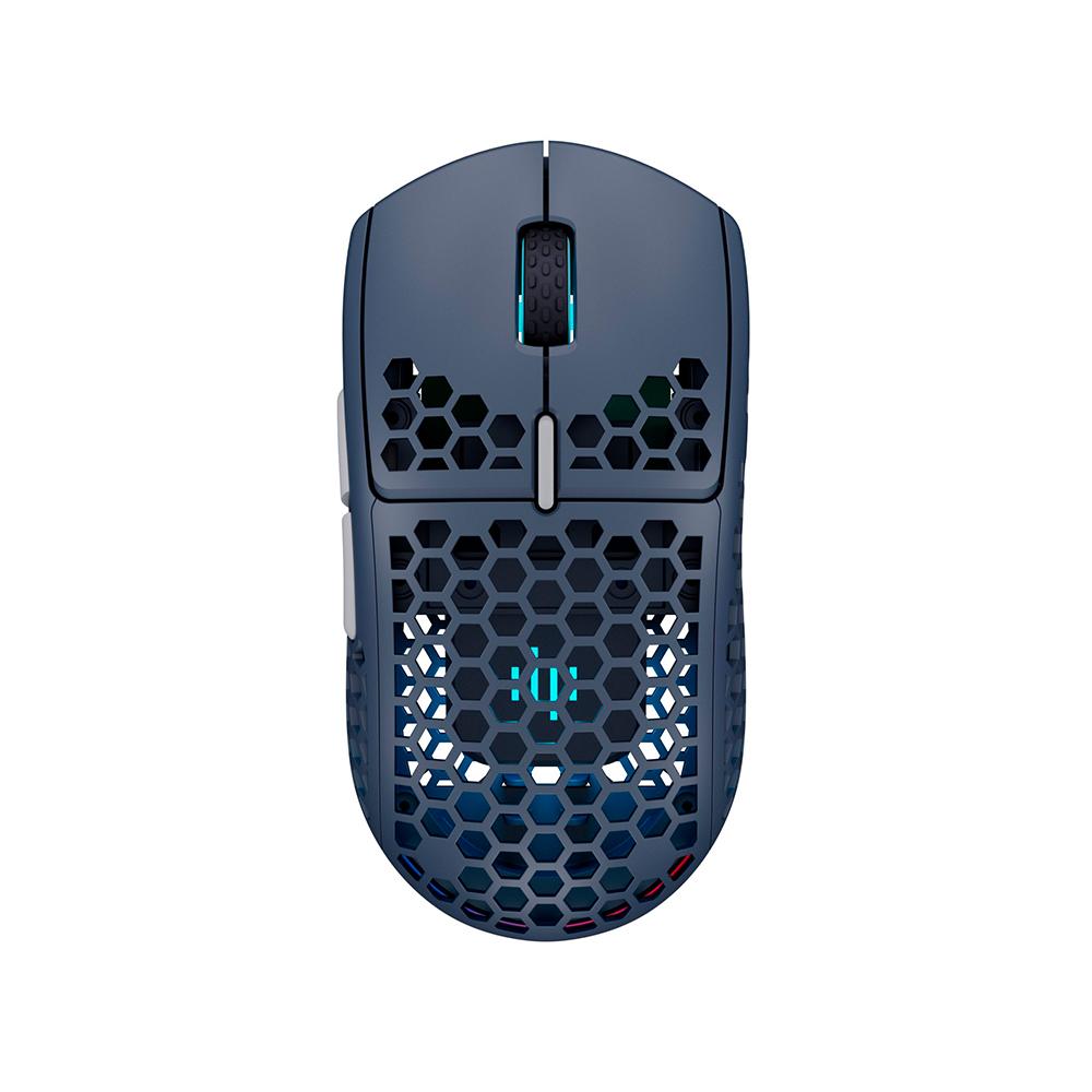 Геймърска безжична мишка Deep Project ME4 - Navy Blue