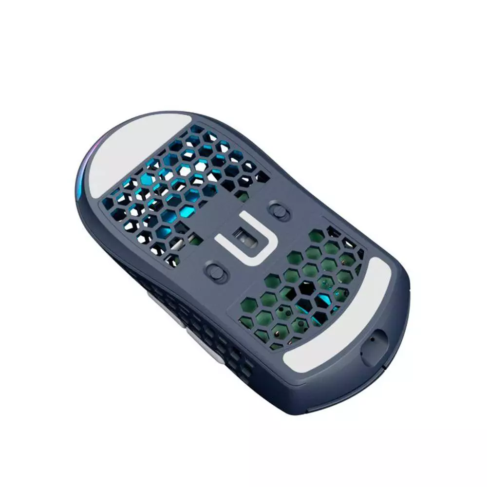 Геймърска безжична мишка Deep Project ME4 - Navy Blue