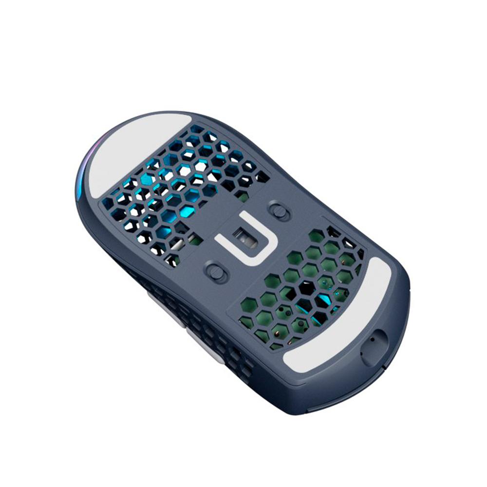 Геймърска безжична мишка Deep Project ME4 - Navy Blue