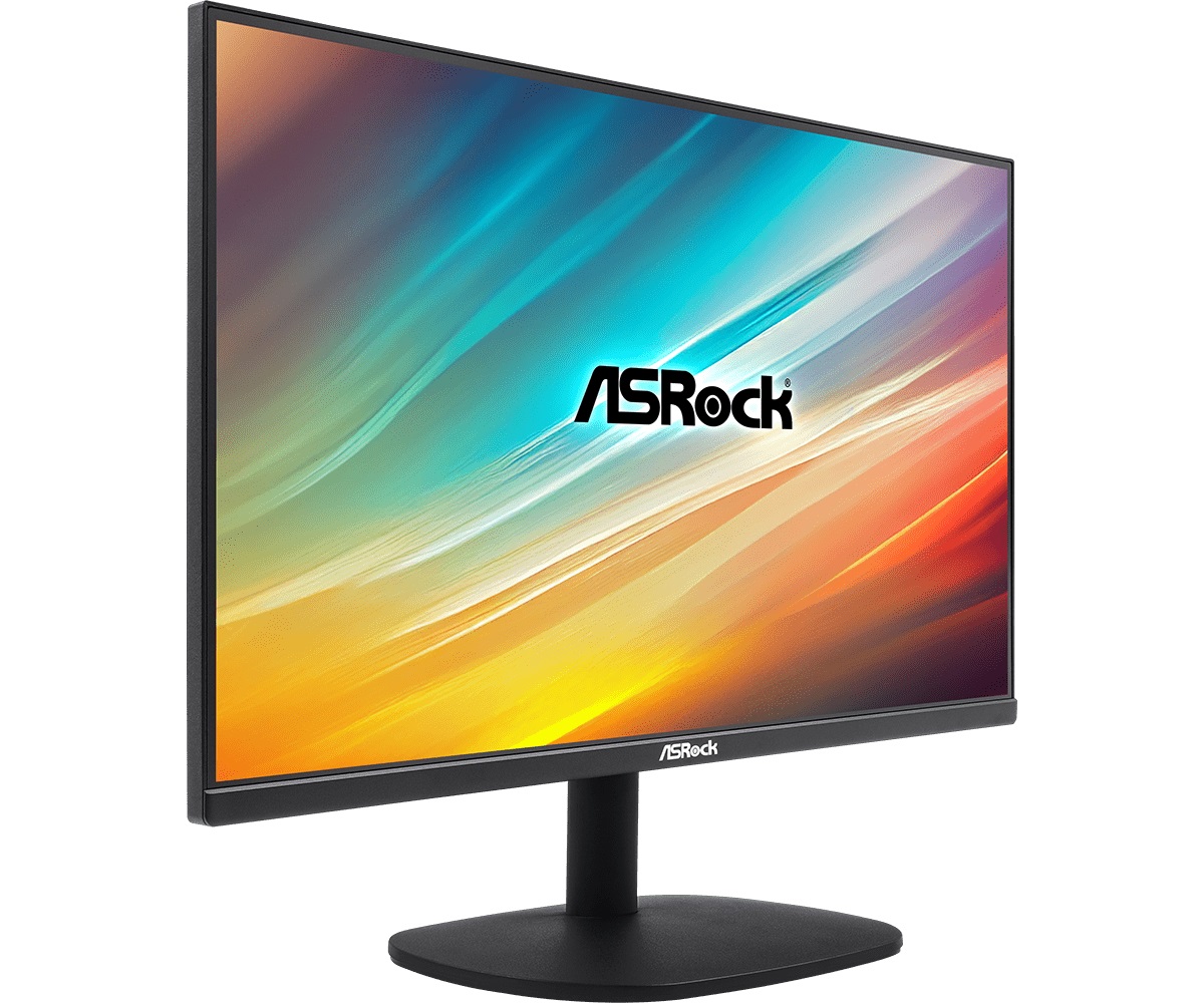 Монитор Asrock CL25FF, 24.5", IPS, FHD 1920x1080, 100Hz, 1ms, AMD FreeSync, HDMI, VGA
