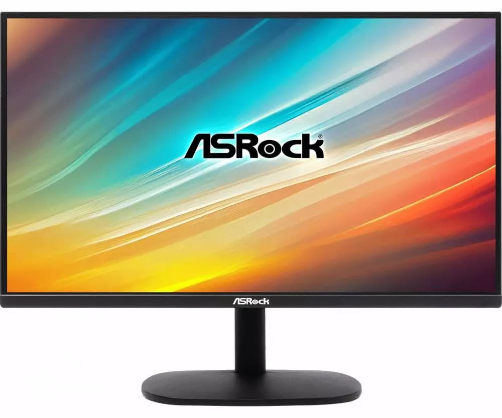 Монитор Asrock CL25FF, 24.5", IPS, FHD 1920x1080, 100Hz, 1ms, AMD FreeSync, HDMI, VGA