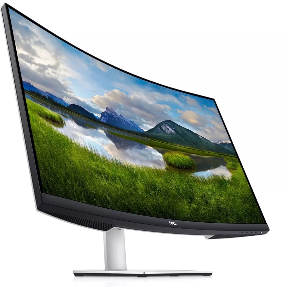Монитор Dell S3221QSA, 32", VA Curved, 4K UHD 3840x2160, 60Hz, 8ms, AMD FreeSyn, HDMI, DP, USB
