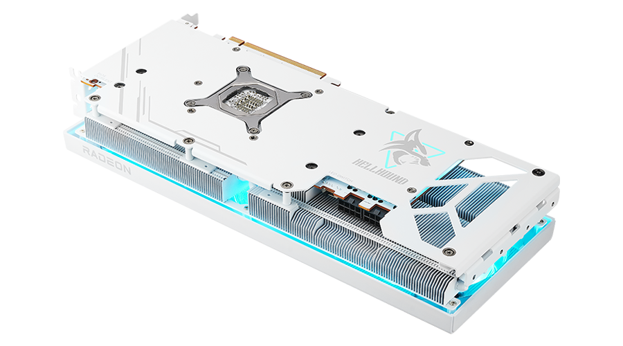 Видео карта PowerColor AMD Radeon RX 7800 XT Hellhound White 16GB GDDR6