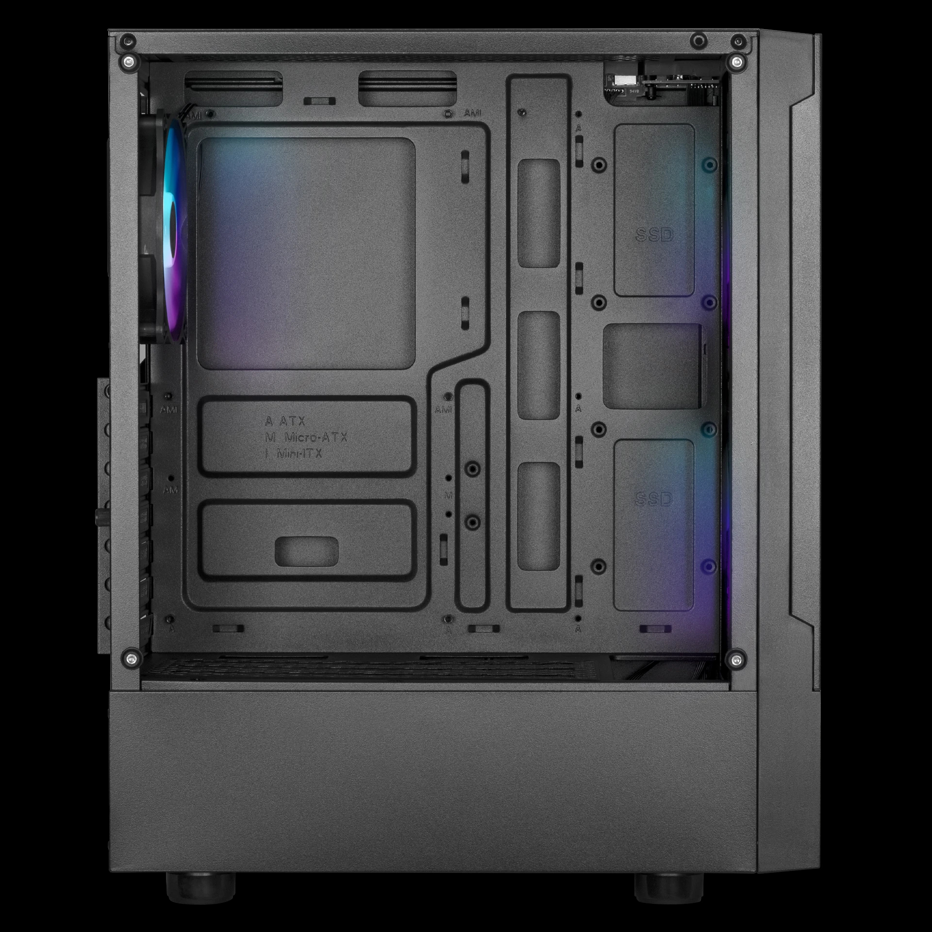 Корпус Gamdias TALOS E3 MESH aRGB Case ATX Tempered Glass