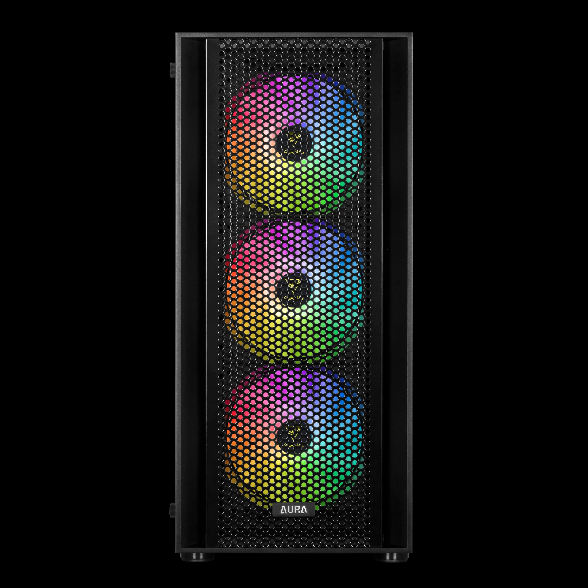Кутия Gamdias AURA GC2 Mesh aRGB Case ATX Tempered Glass