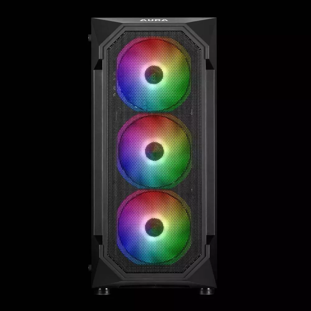 Кутия Gamdias AURA GC1 aRGB Case ATX Tempered Glass