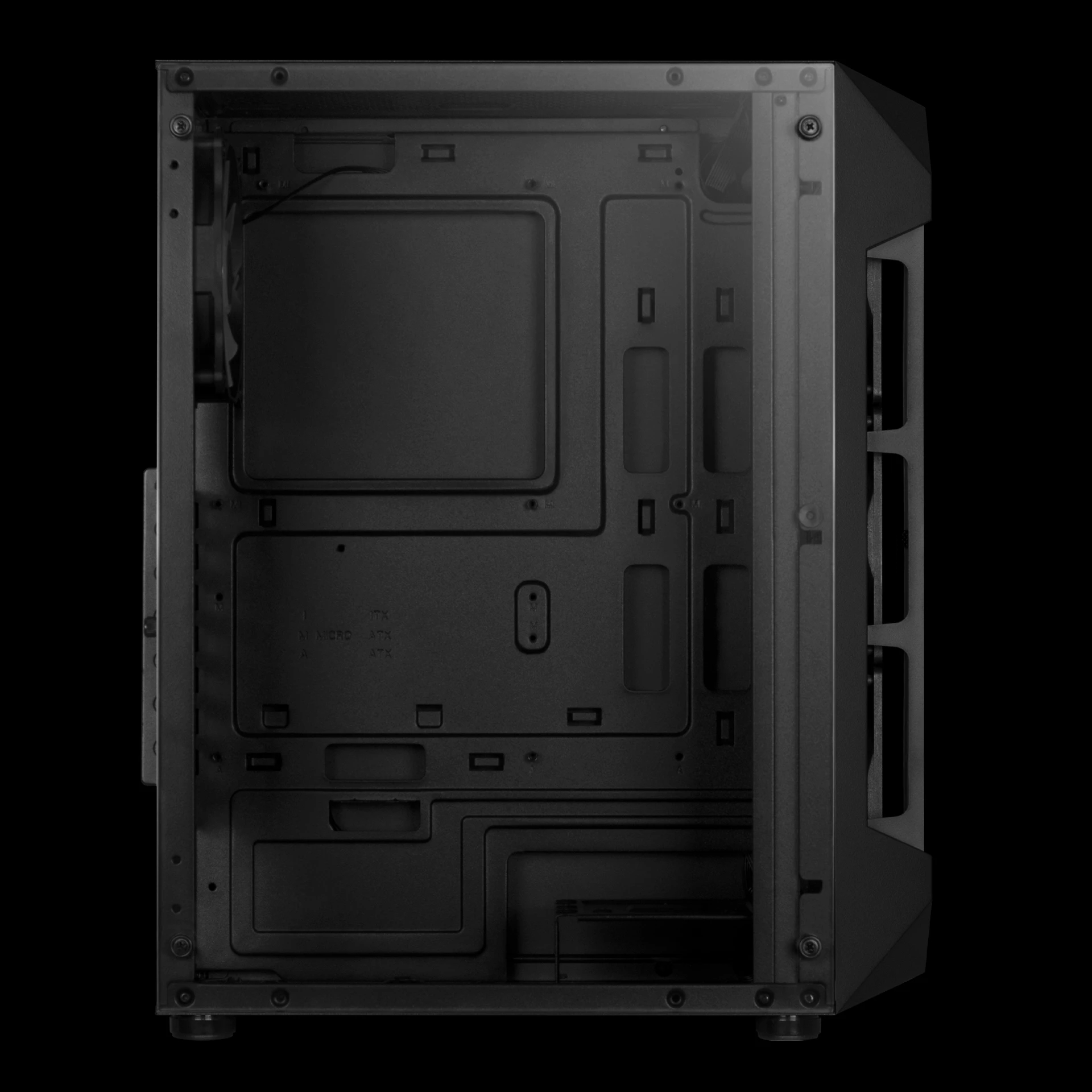 Кутия Gamdias AURA GC1 aRGB Case ATX Tempered Glass