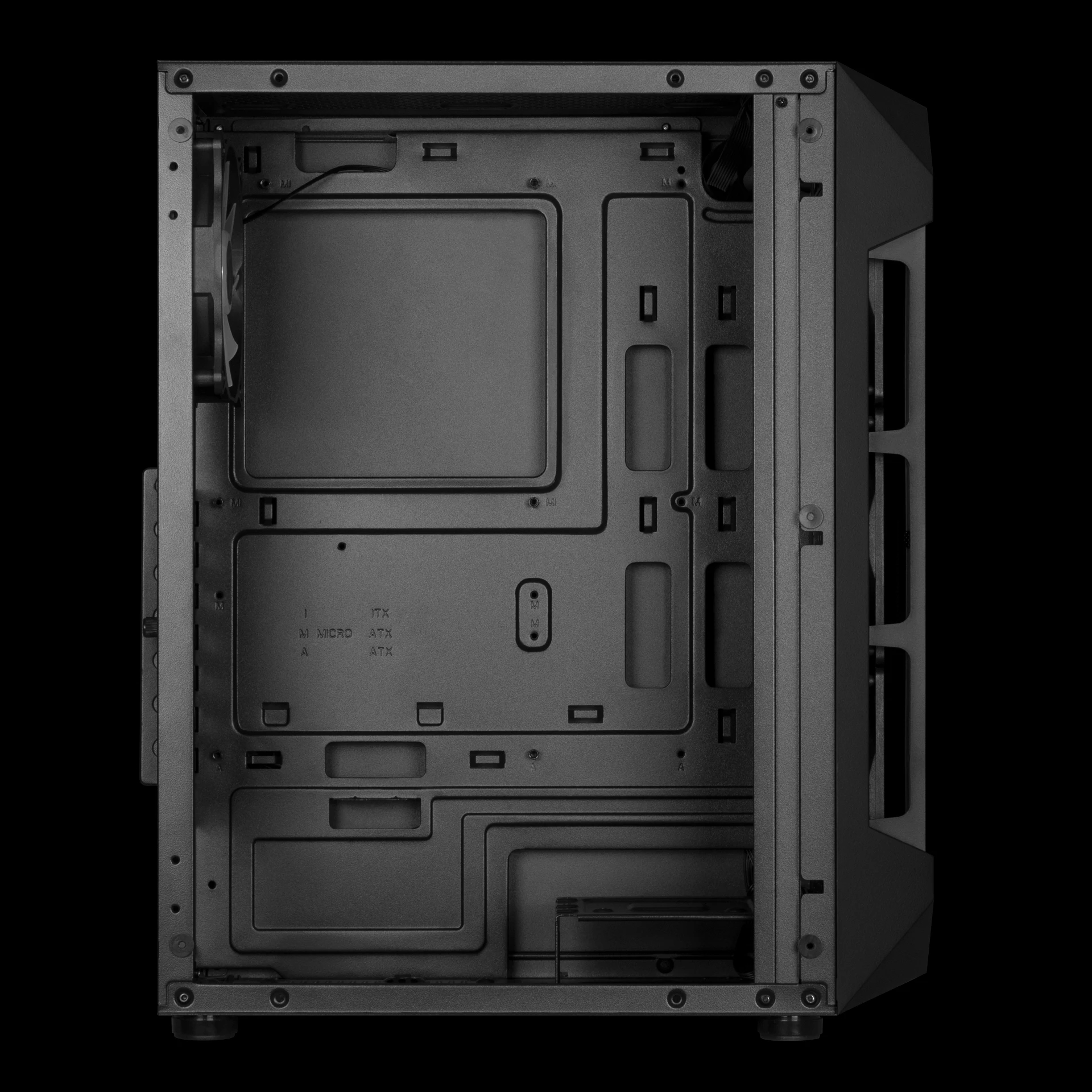 Кутия Gamdias AURA GC1 aRGB Case ATX Tempered Glass