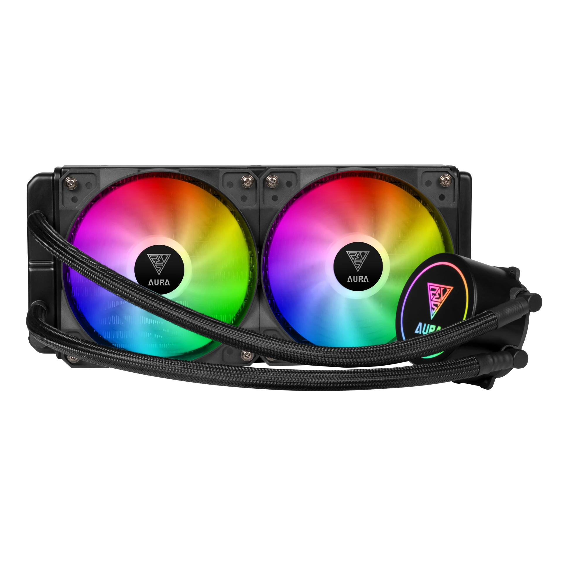 Водно охлаждане за процесор Gamdias AURA GL240 RGB Water Cooling 240mm