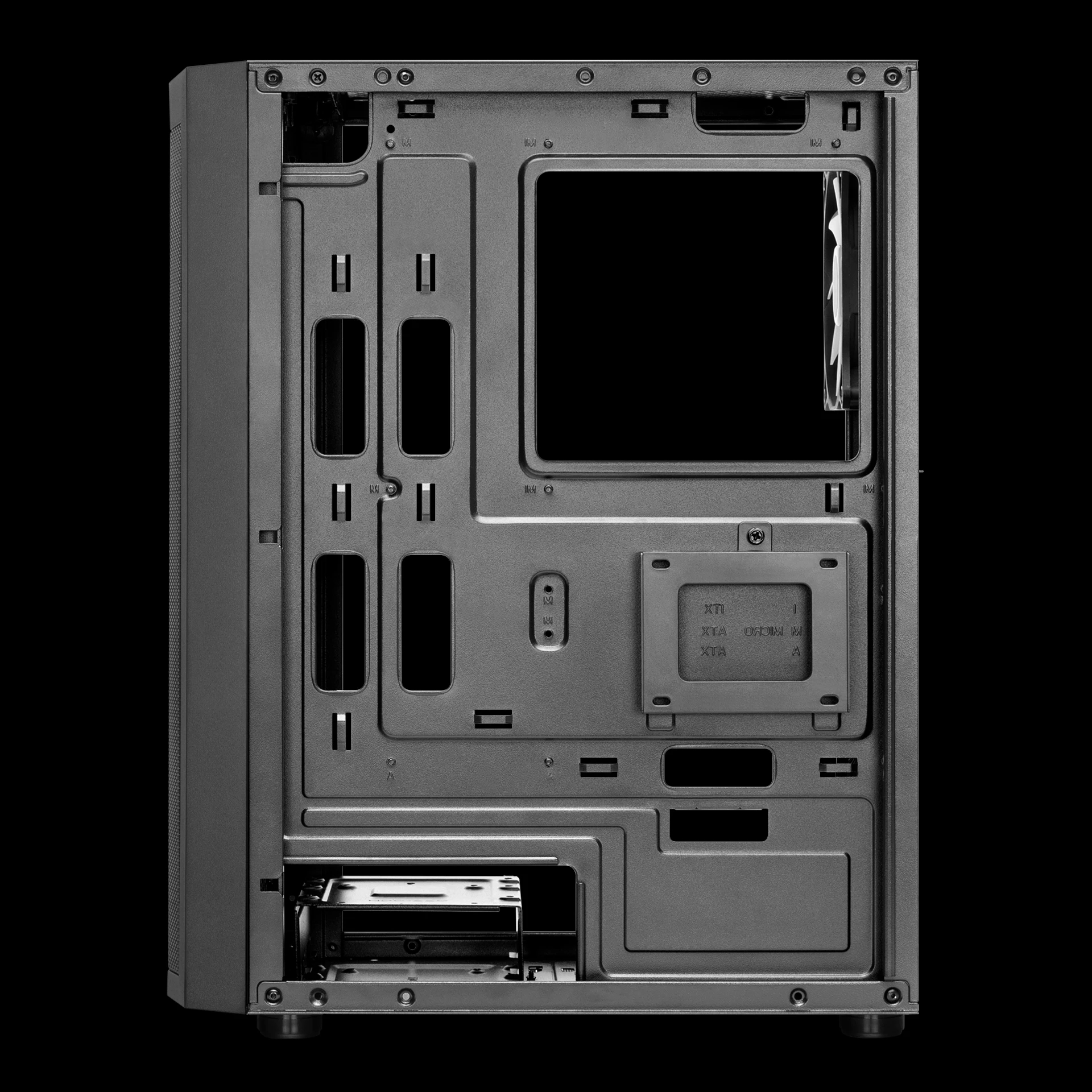 Кутия Gamdias AURA GC3 Mesh aRGB Tempered Glass Case ATX