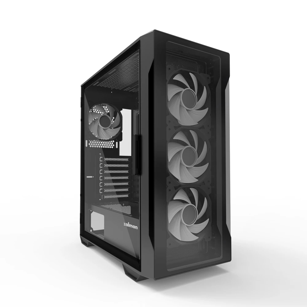 Кутия Zalman I3 NEO Black RGB Case ATX Tempered Glass